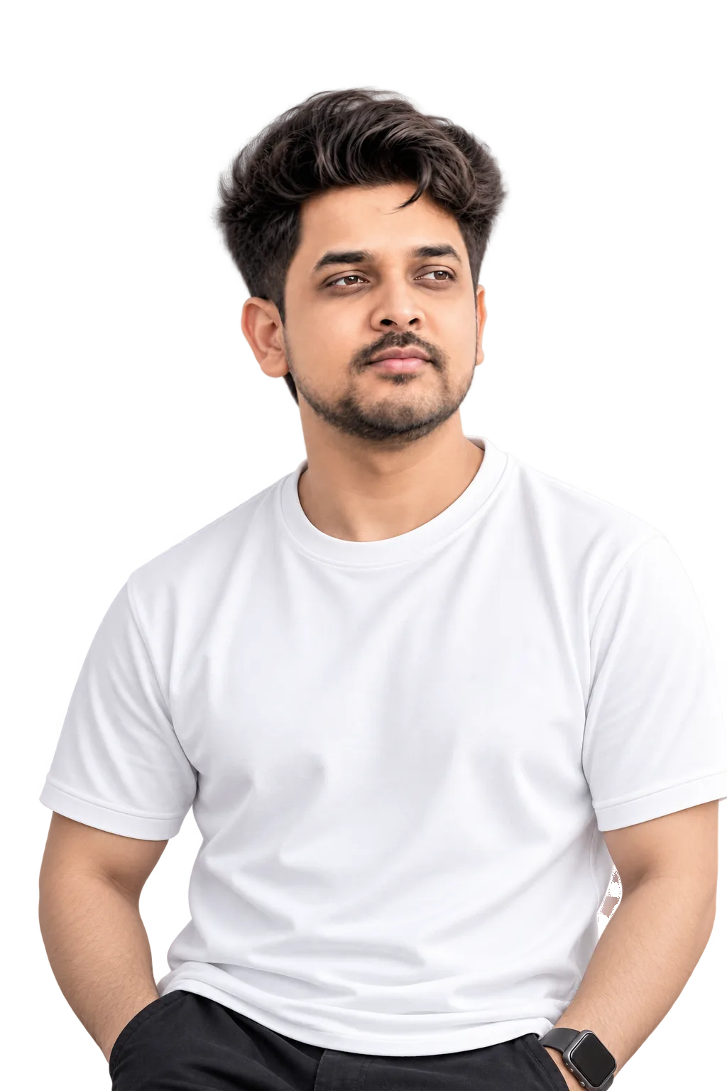 Portrait of Javed Khan.