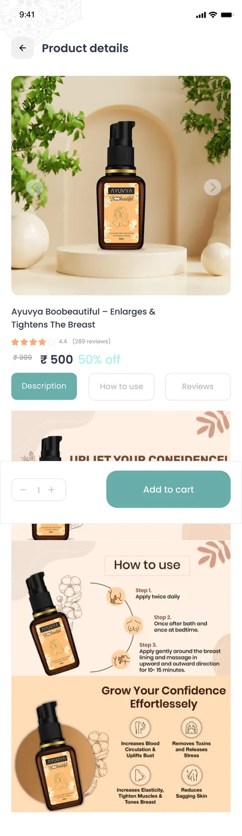 Ayuvya app — screen 28.
