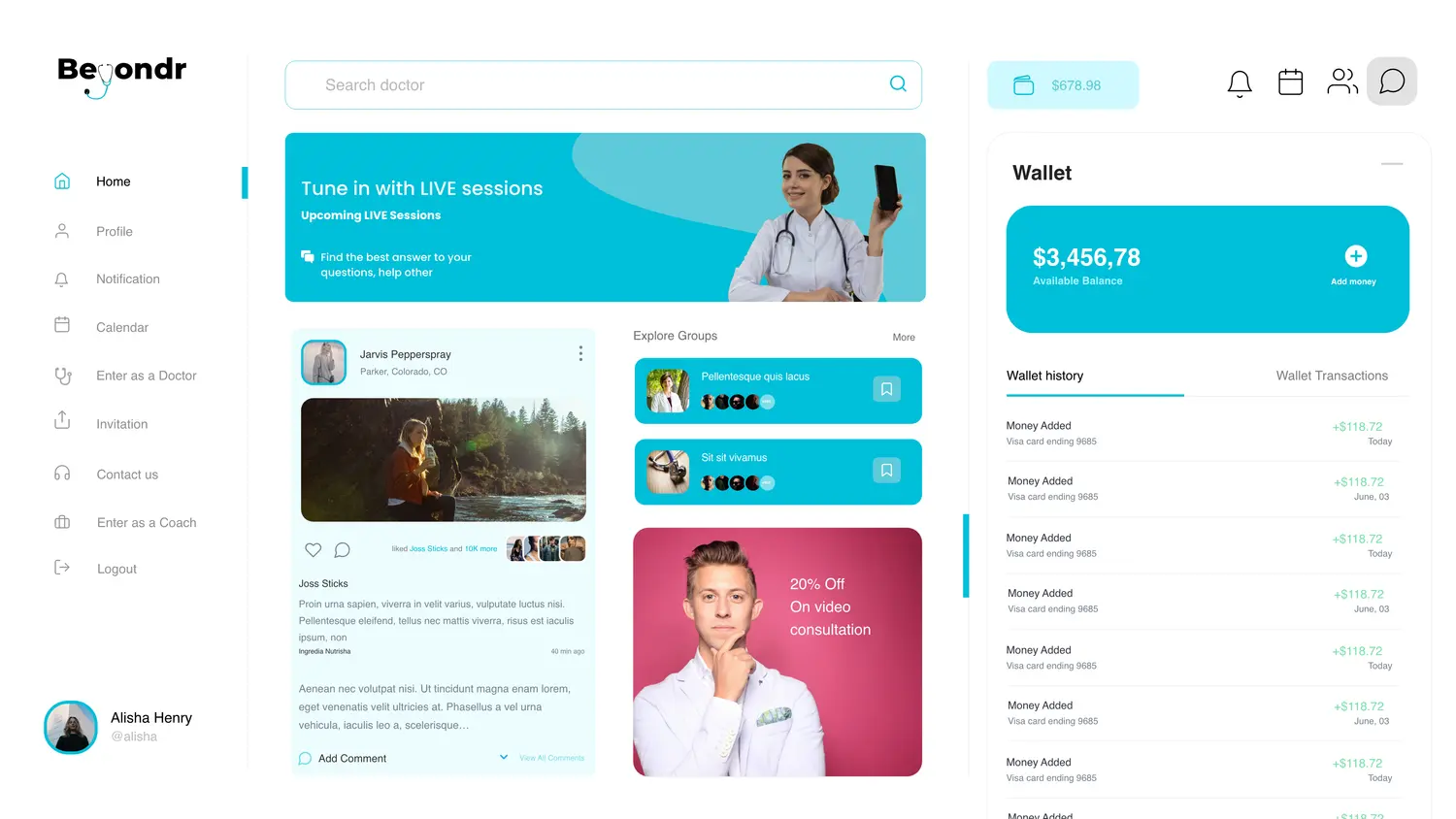 Beyondr web platform — screen 16.