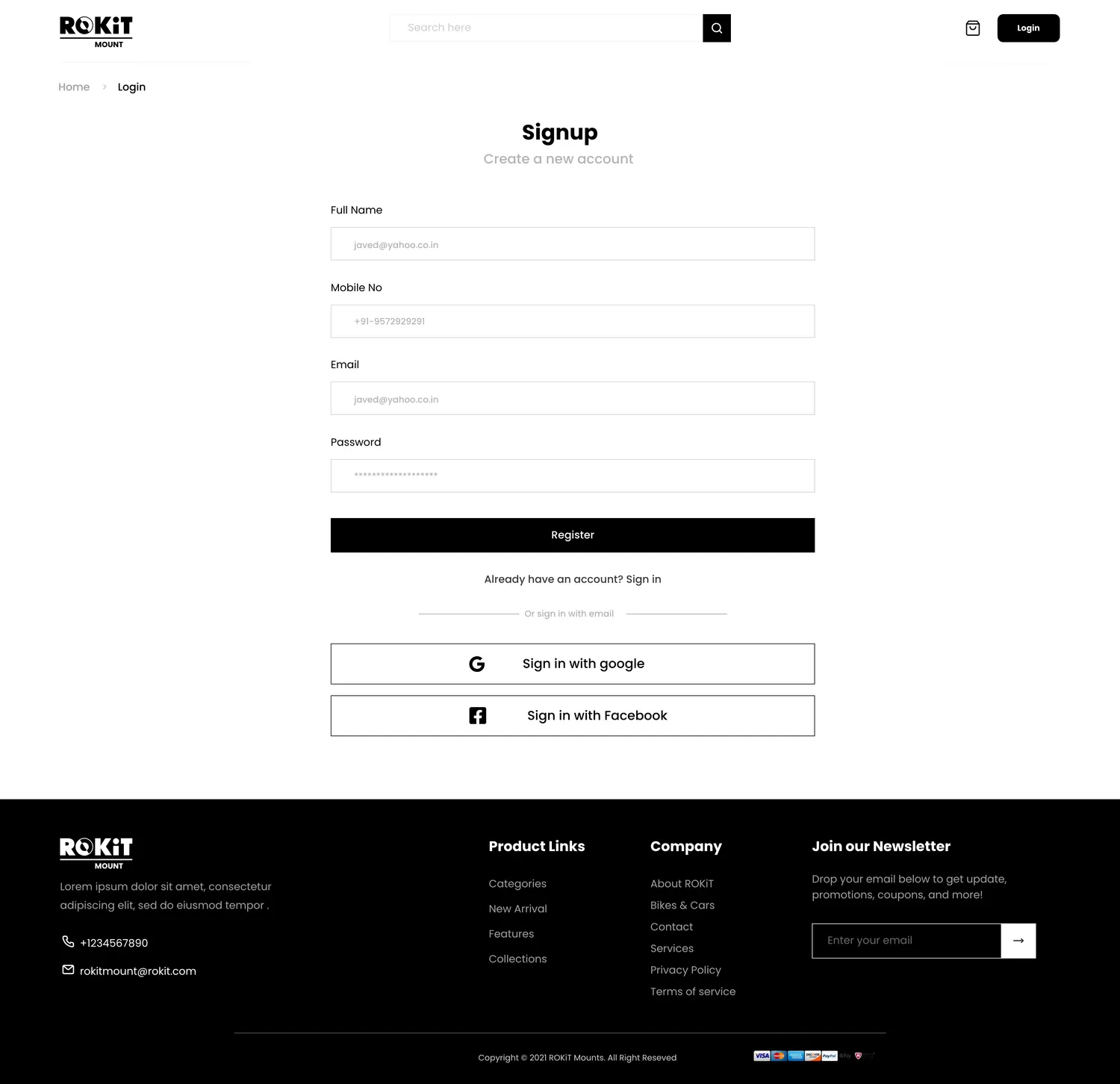 ROKiT Mount — screen 22.