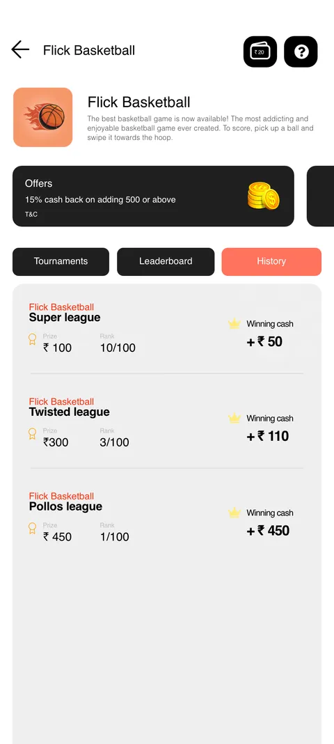 Wagr app — screen 42.
